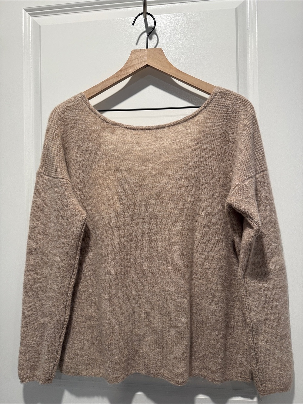 Sezane Barry Cardigan Light Beige - Size XL - Picture 2 of 5